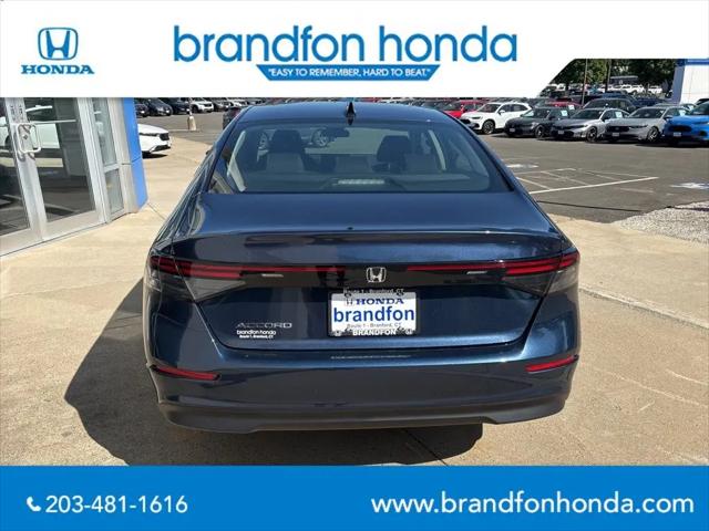 2025 Honda Accord Sedan SE