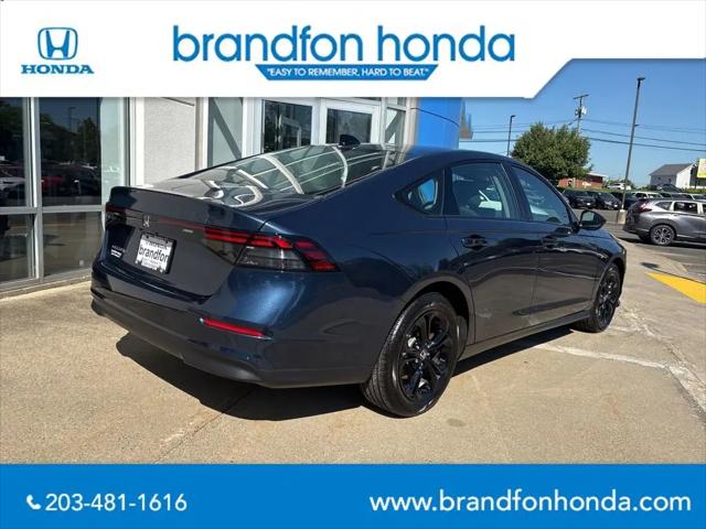 2025 Honda Accord Sedan SE