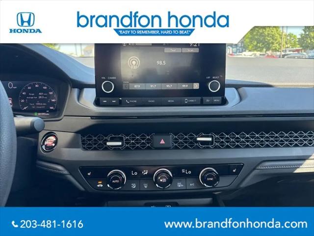 2025 Honda Accord Sedan SE