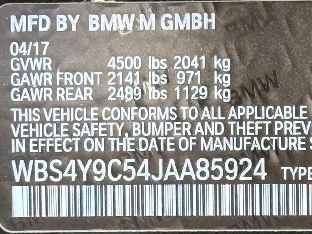 2018 BMW M4 Standard