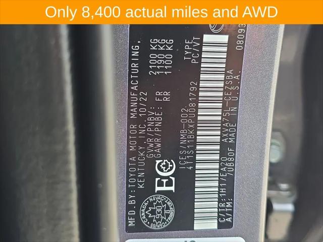 2023 Toyota Camry SE AWD
