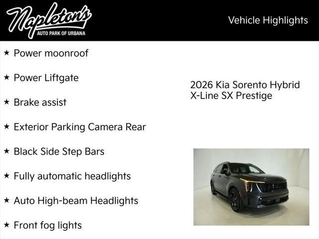 2026 Kia Sorento Hybrid X-Line SX Prestige