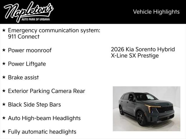 2026 Kia Sorento Hybrid X-Line SX Prestige