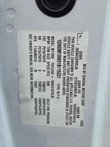 2001 Chevrolet Astro LS