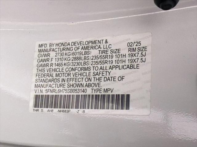 2025 Honda Odyssey Sport-L
