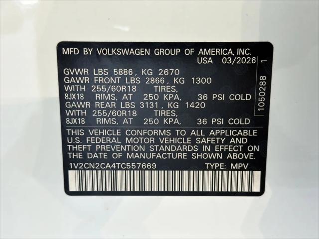 2026 Volkswagen Atlas Peak Edition