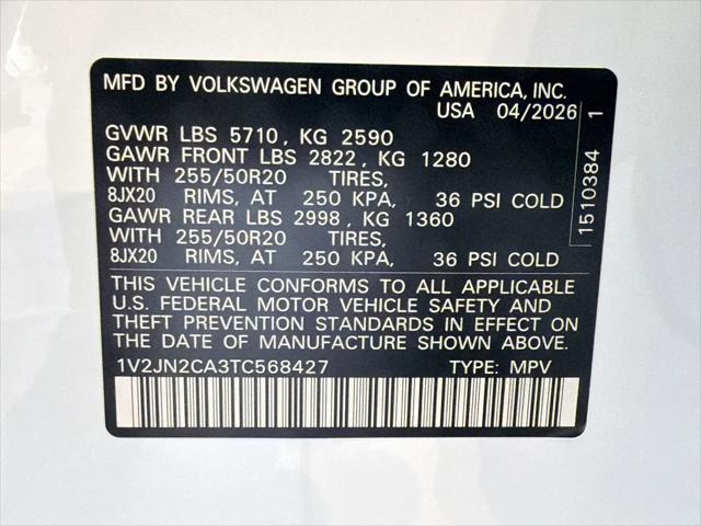 2026 Volkswagen Atlas SE with Technology