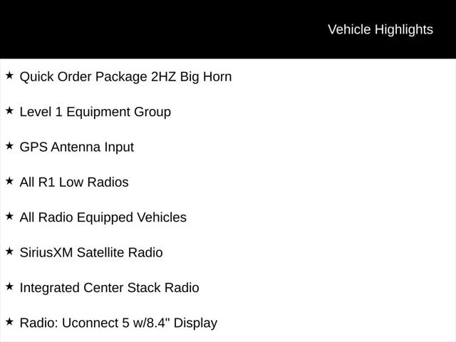 2024 Ram 3500 Big Horn Crew Cab 4x4 8' Box