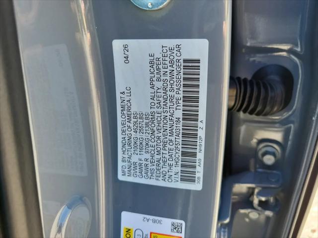 2026 Honda Accord Sedan Sport
