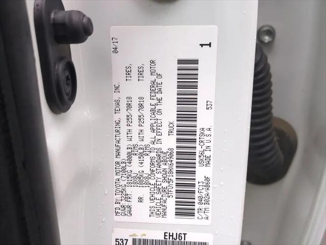 2017 Toyota Tundra SR5 5.7L V8