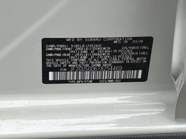 2026 Subaru Crosstrek Sport