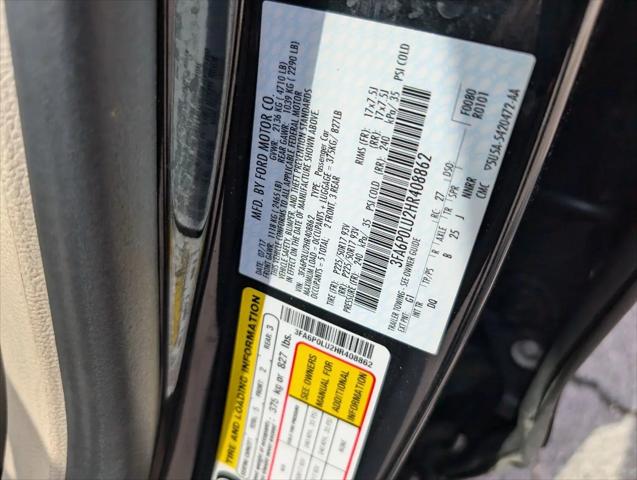 2017 Ford Fusion Hybrid SE