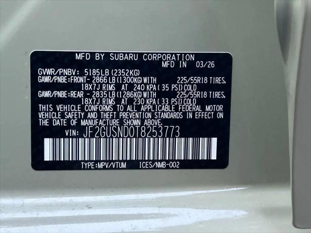2026 Subaru Crosstrek Limited