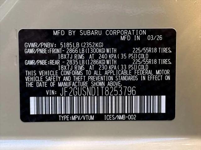 2026 Subaru Crosstrek Limited
