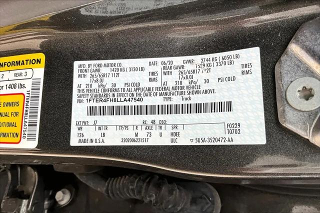 2020 Ford Ranger XLT