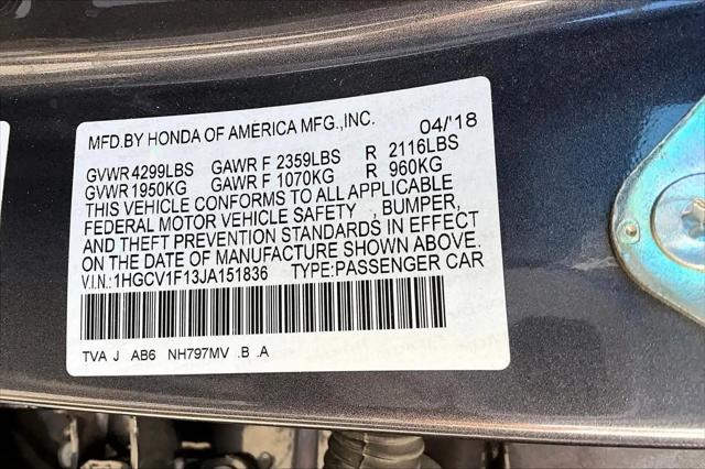 2018 Honda Accord LX