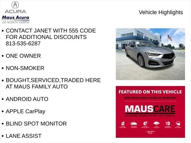 2023 Acura TLX Standard