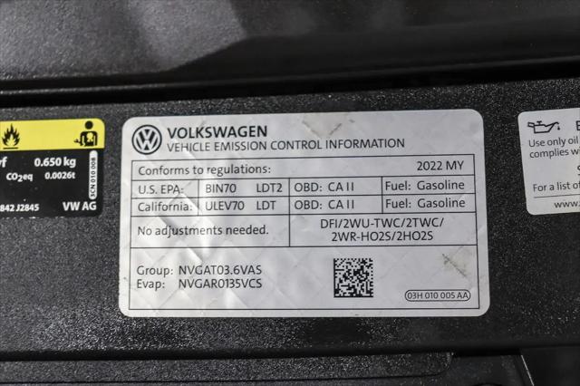 2022 Volkswagen Atlas 3.6L V6 SE w/Technology