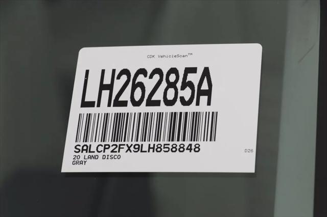 2020 Land Rover Discovery Sport SE