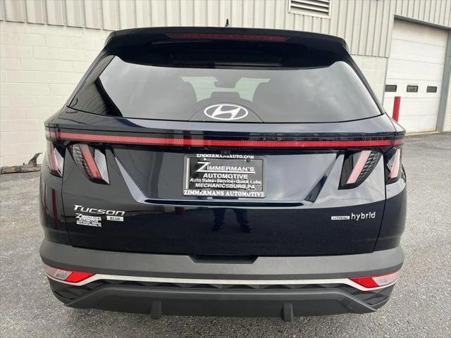 2022 Hyundai Tucson Hybrid Blue