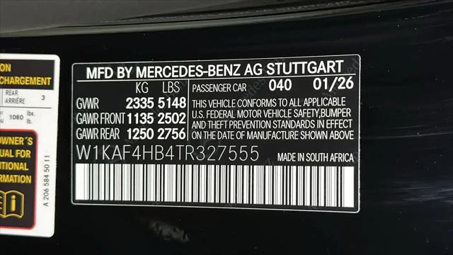 2026 Mercedes-Benz C-CLASS C 300 C 300