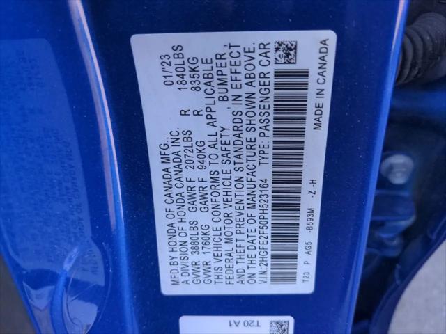 2023 Honda Civic Sport