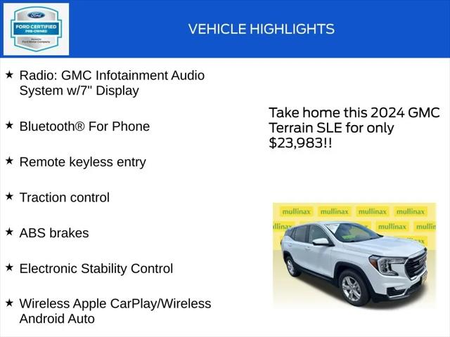 2024 GMC Terrain AWD SLE