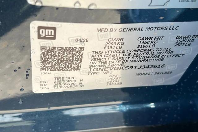2026 Chevrolet Traverse AWD LT