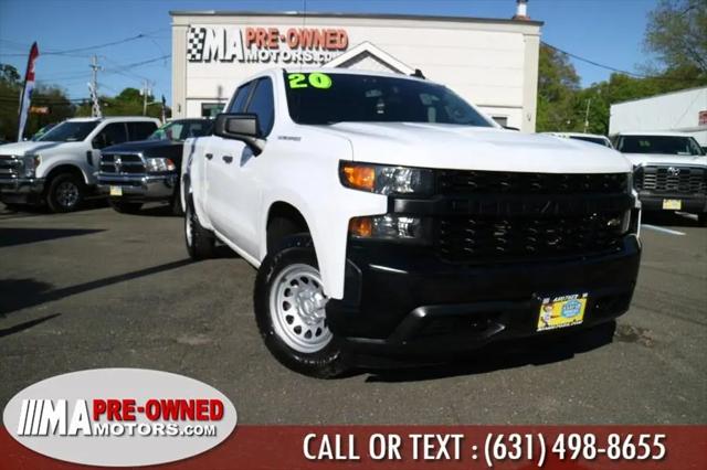 2020 Chevrolet Silverado 1500 4WD Double Cab Standard Bed WT for sale in Huntington Station, NY