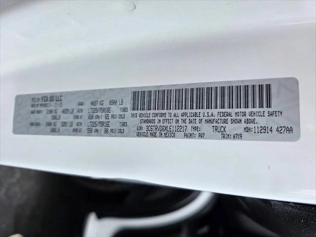 2020 Ram ProMaster 2500 Cargo Van High Roof 159" WB