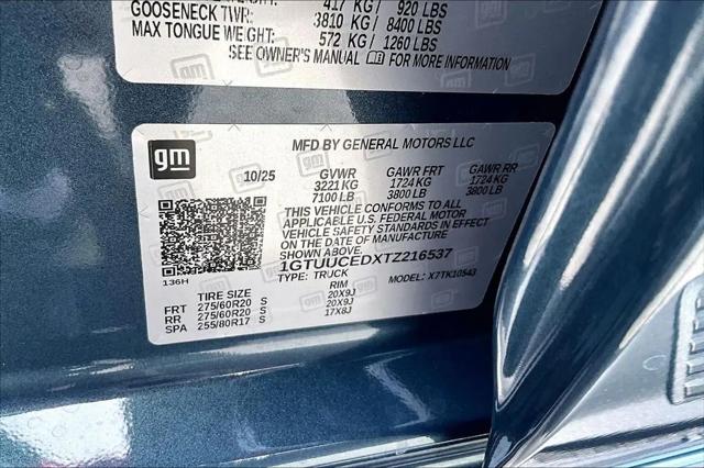 2026 GMC Sierra 1500 Crew Cab, Short Bed, Elevation, 4WD