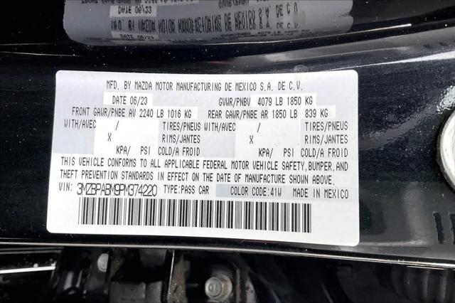 2023 Mazda Mazda3 2.5 S Select