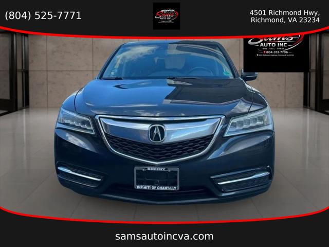 2014 Acura MDX Technology Pkg w/Entertainment Pkg for sale in Richmond, VA