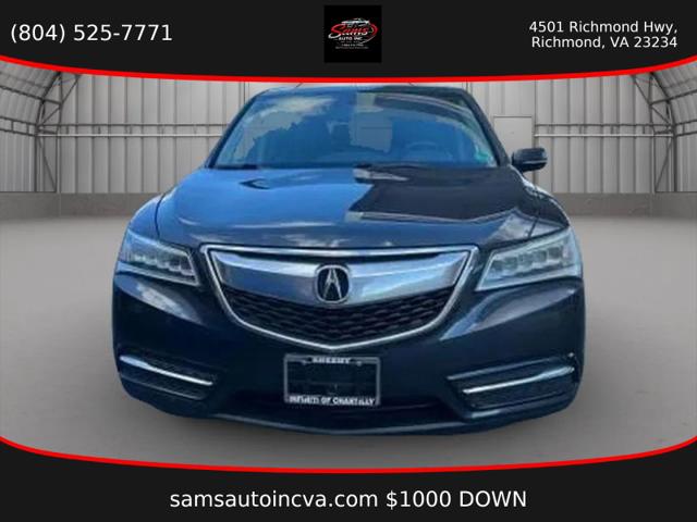 2014 Acura MDX Technology Pkg w/Entertainment Pkg for sale in Richmond, VA