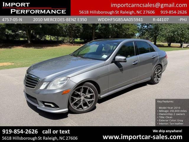 2010 Mercedes-Benz E 350 E 350 for sale in Raleigh, NC