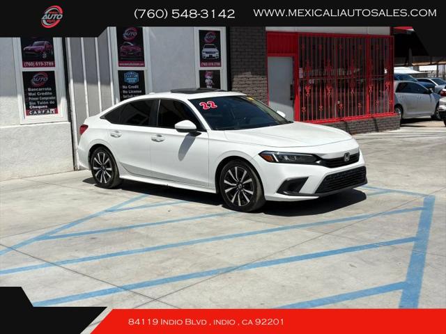 2022 Honda Civic EX for sale in Indio, CA