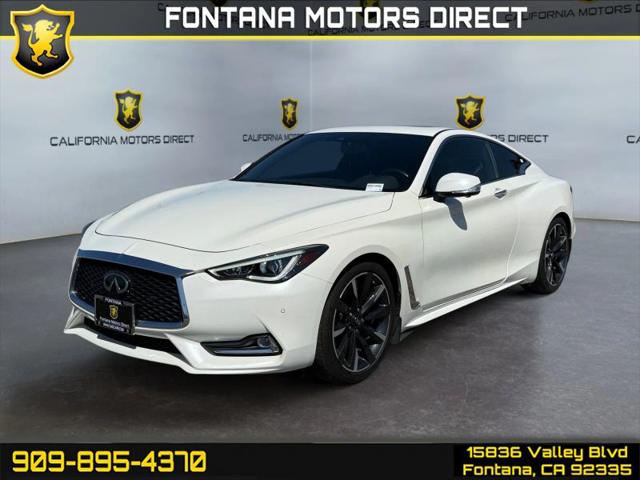2021 INFINITI Q60 LUXE for sale in Fontana, CA