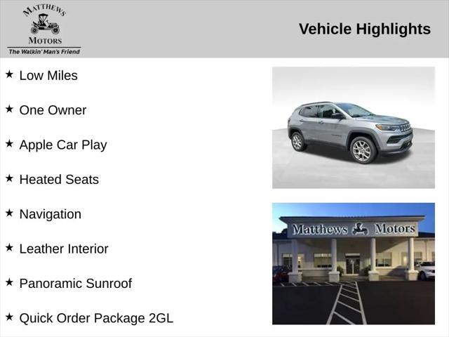 2022 Jeep Compass Latitude Lux 4x4