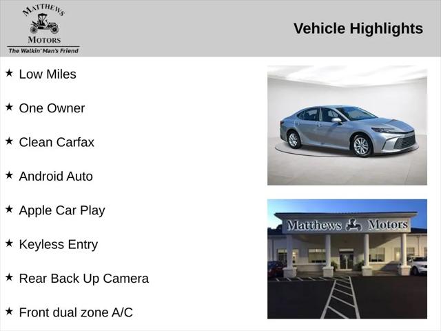 2025 Toyota Camry SE