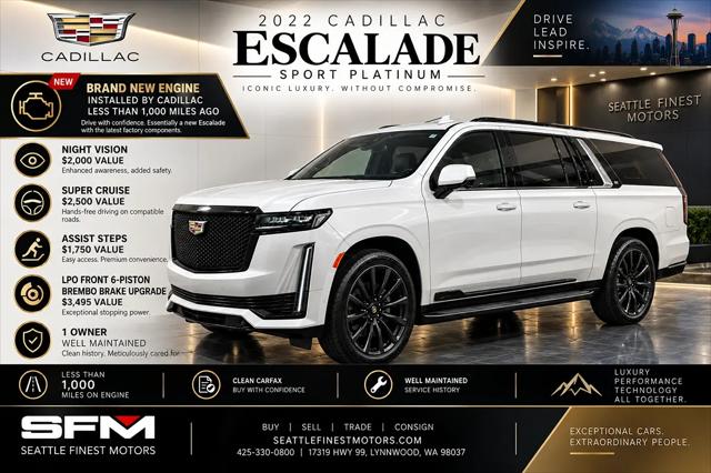 2022 Cadillac Escalade 4WD Sport Platinum for sale in Lynnwood, WA