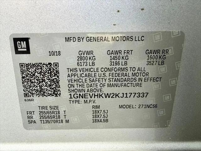 2019 Chevrolet Traverse 3LT