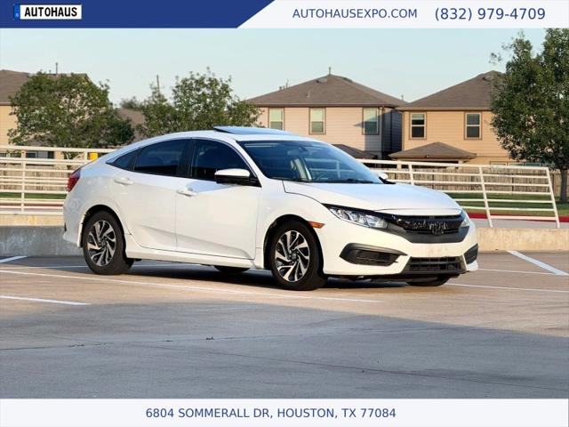 2017 Honda Civic EX for sale in Houston, TX