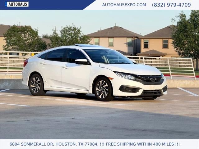 2017 Honda Civic EX for sale in Houston, TX