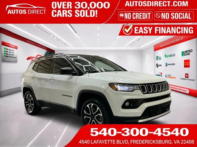 2023 Jeep Compass Limited 4x4 for sale in Fredericksburg, VA