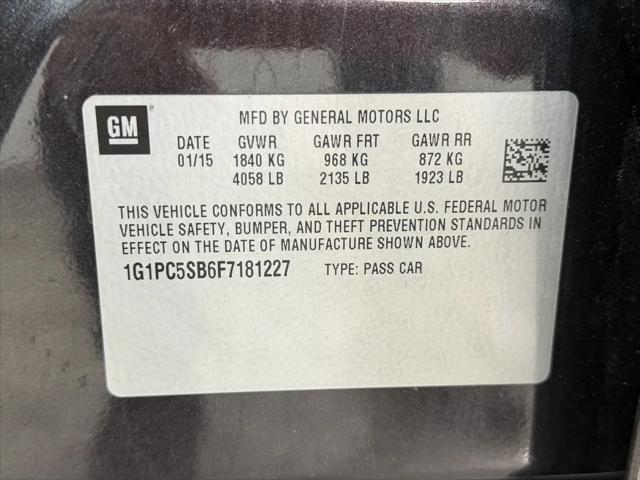 2015 Chevrolet Cruze 1LT Auto