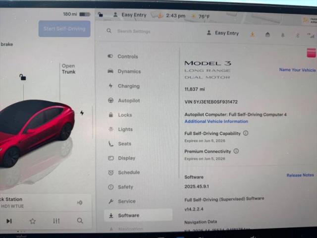 2025 Tesla Model 3 Long Range All-Wheel Drive