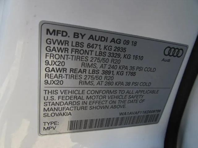 2019 Audi Q8 55 Premium