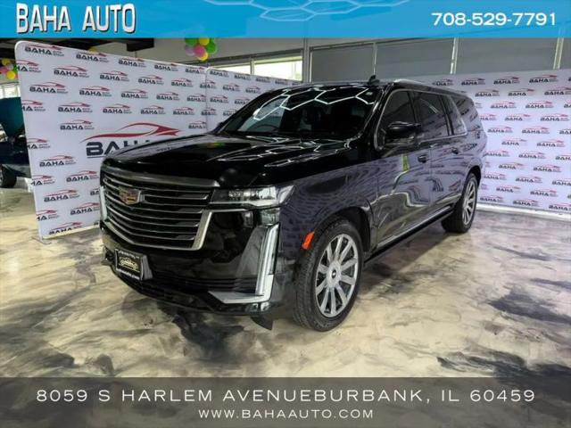 2021 Cadillac Escalade ESV 4WD Premium Luxury Platinum for sale in Burbank, IL