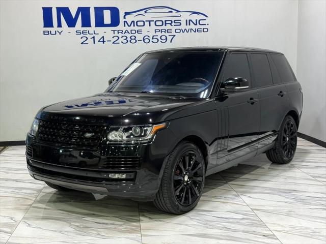 2014 Land Rover Range Rover 5.0L V8 Supercharged Ebony Edition for sale in Dallas, TX