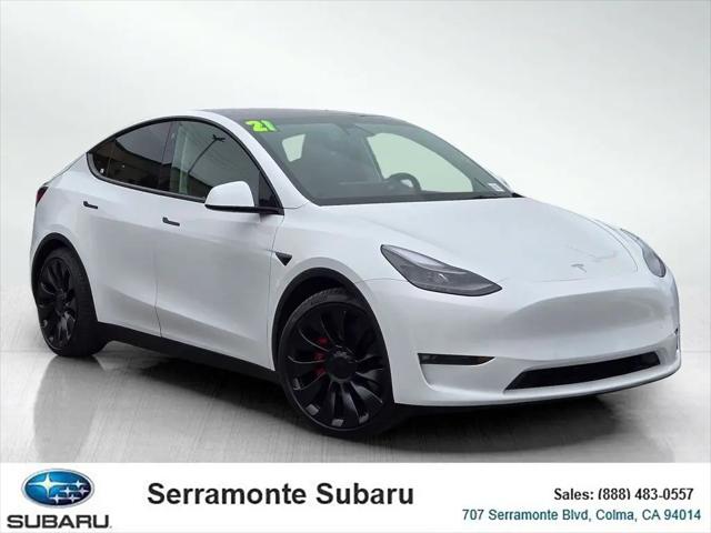 2021 Tesla Model Y Performance Dual Motor All-Wheel Drive for sale in Colma, CA